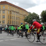 So viel Platz genießen Radler in der Stadt nur selten.