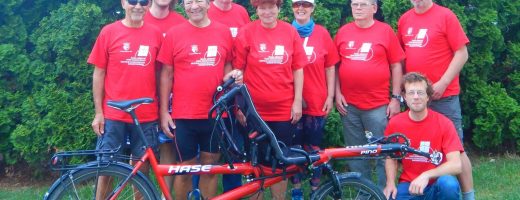 Teamfoto der deutschen Tourteilnehmer