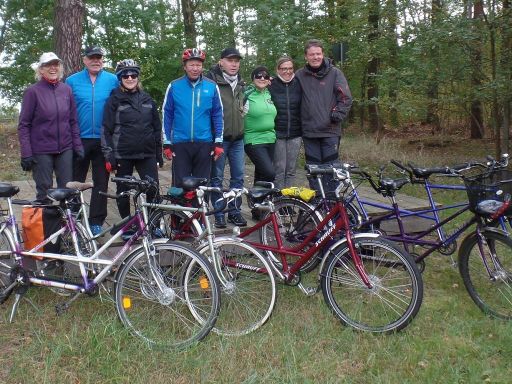 Die vier Tandem-Teams vor dem Training für Kuba 2018